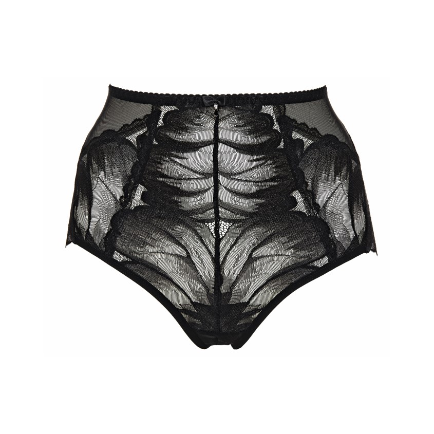 High Waist Brief Moon Black