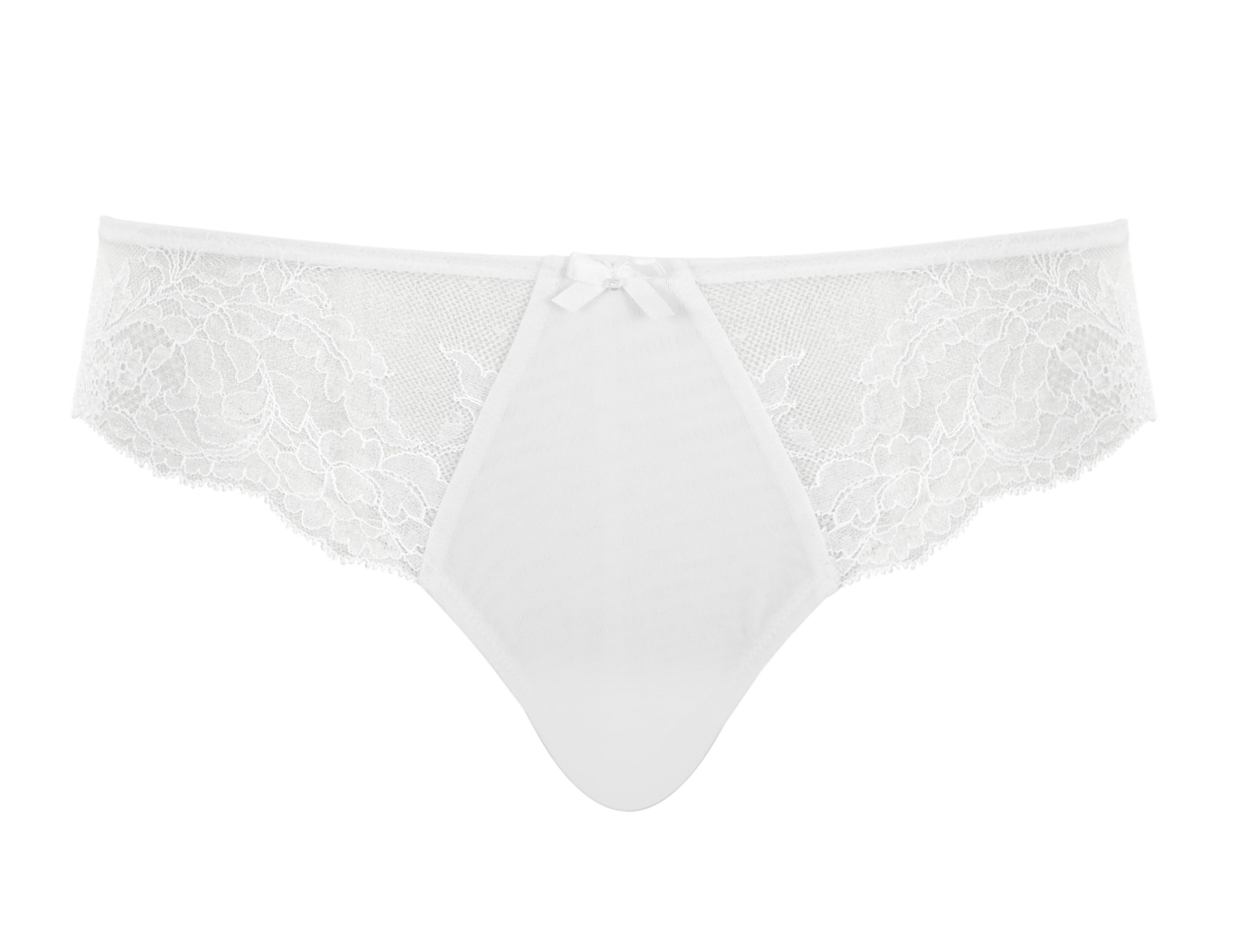 Braguita Tanga con Encaje Ana Blanca