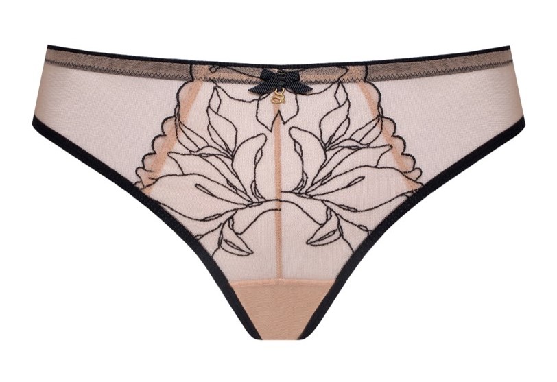 Cueca Asa Delta com Bordados Irina Tattoo