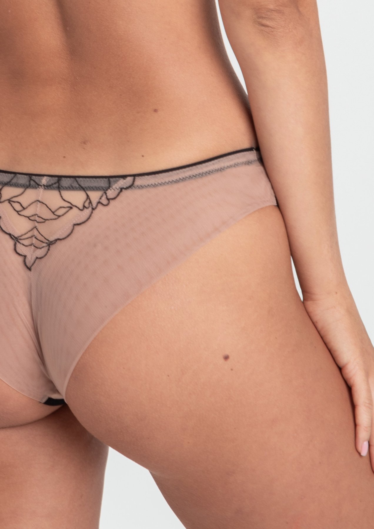 Brazilian Brief with Embroidery Irina Tattoo 2