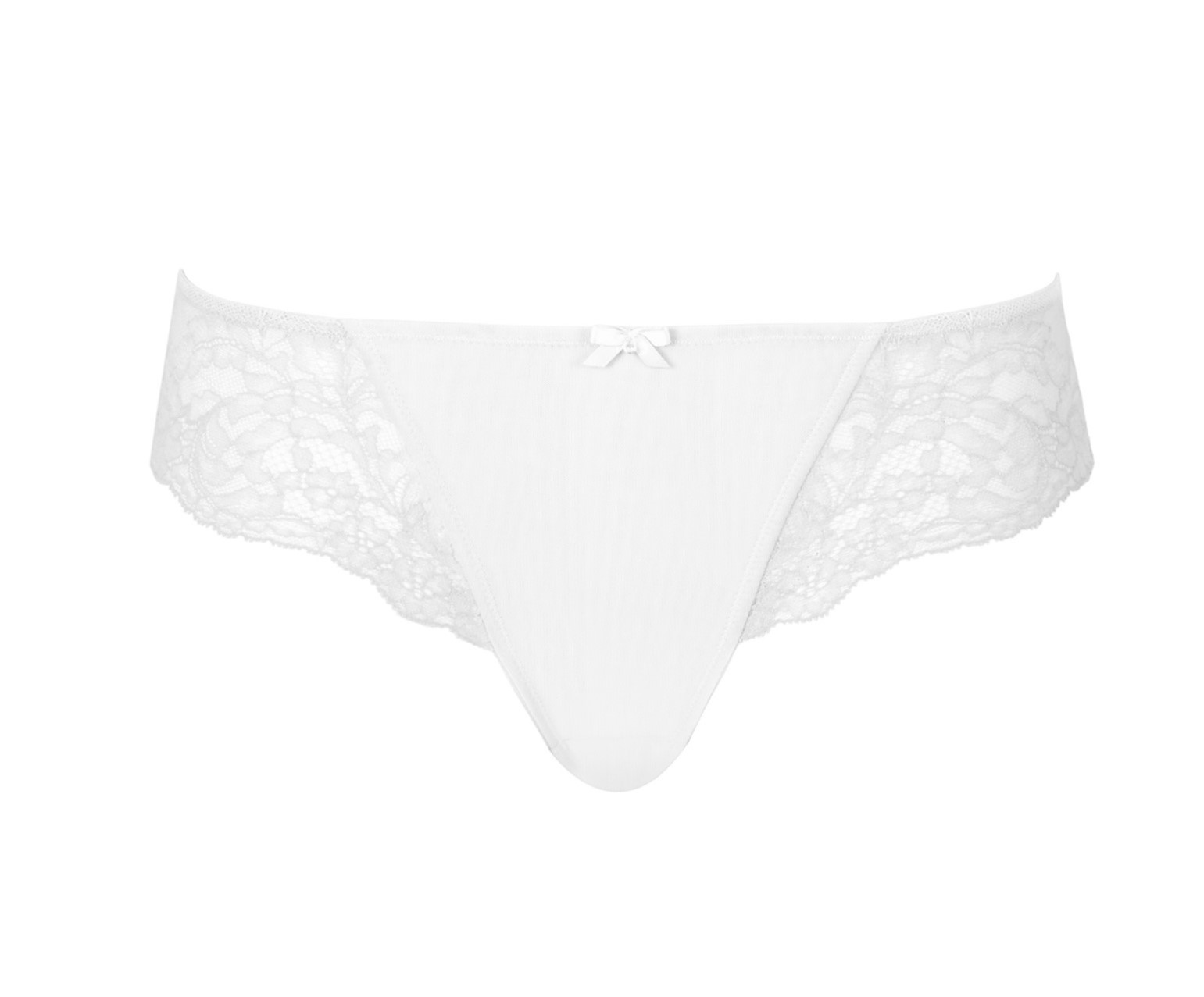Cueca Asa Delta com Renda Floral Ana Branca