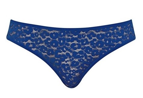 Cueca Clássica com Padrão Leopardo Sofia Sapphire