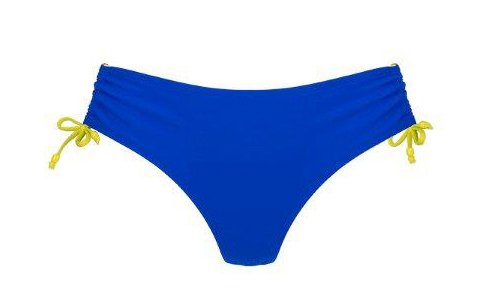 Adjustable Medium Waist Swim Briefs Bandeau Blue