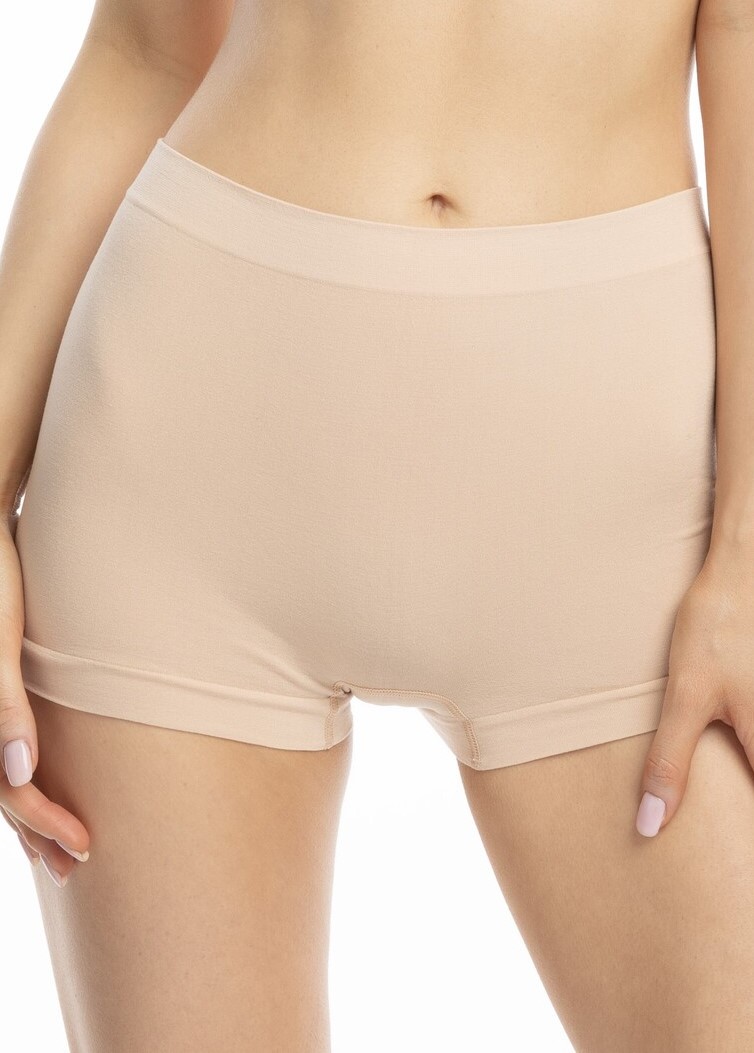Cueca Boxer Bamboo Bege