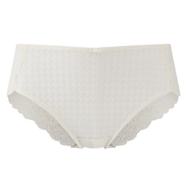 Cueca Clássica Rendada Envy Ivory