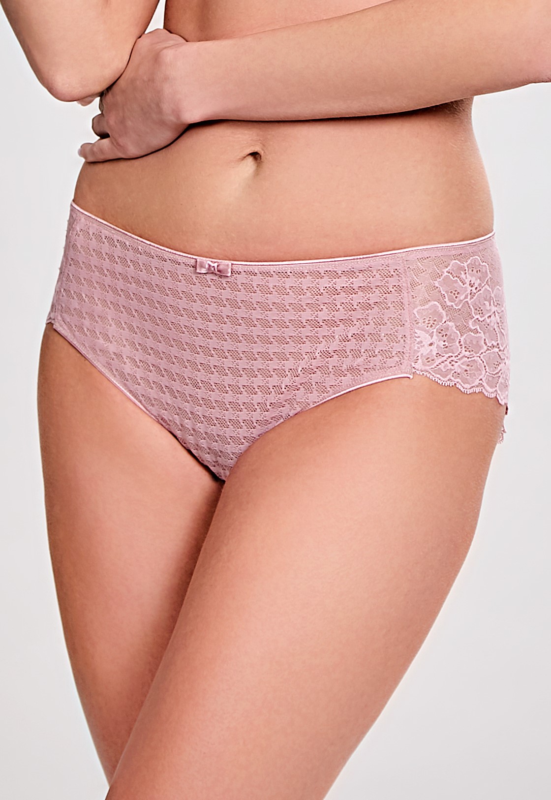 Braguita Clásica con Encaje Envy Rose Pink 1