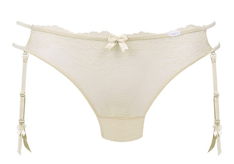 Cueca Clássica com Liga Bege