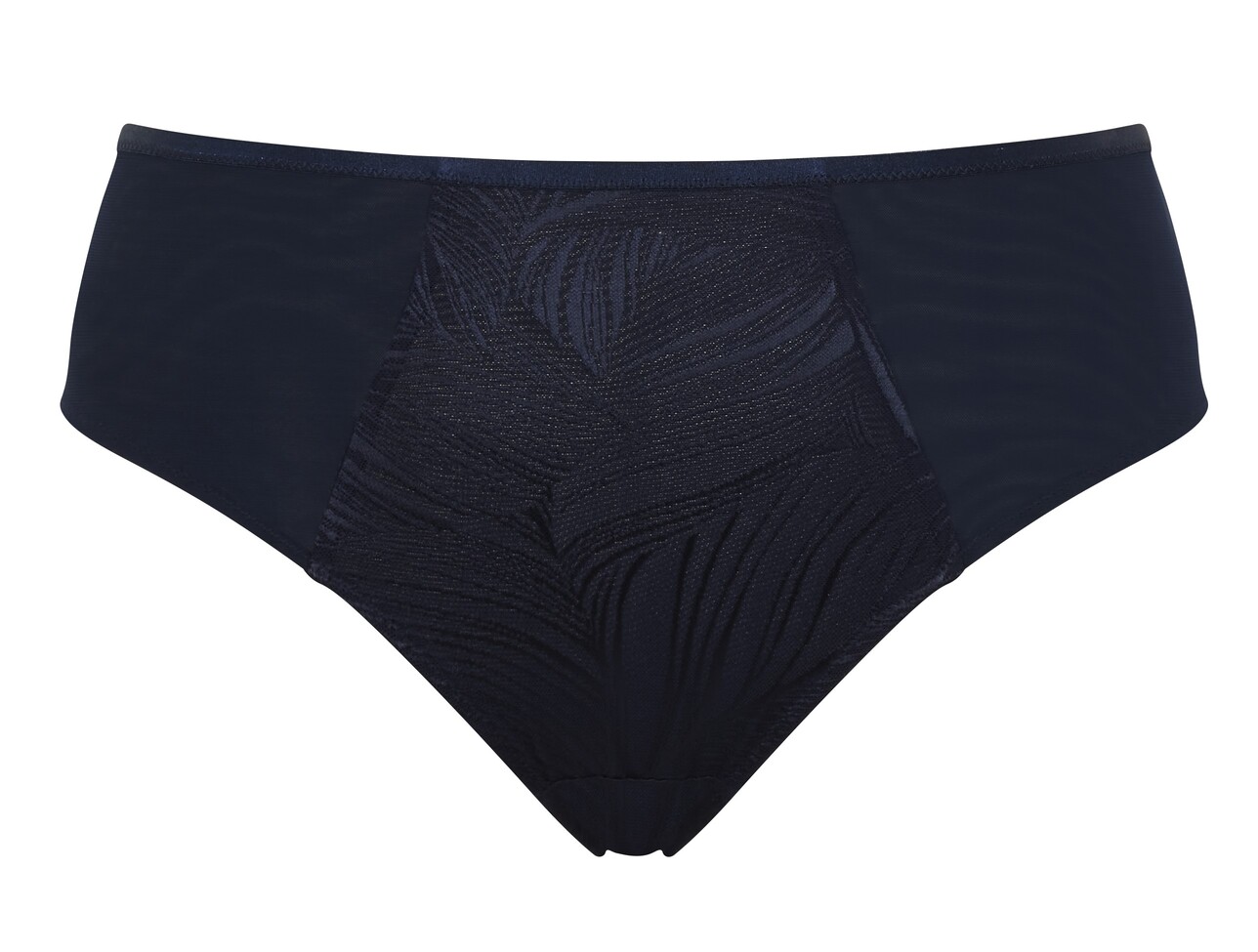 Cueca de Cintura Alta Illuminate French Navy