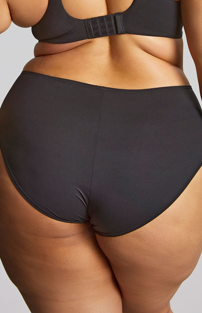 Braguitas de Cintura Media Esme Black Animal 2