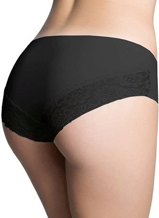 Cheekie Black Medium Height Brief