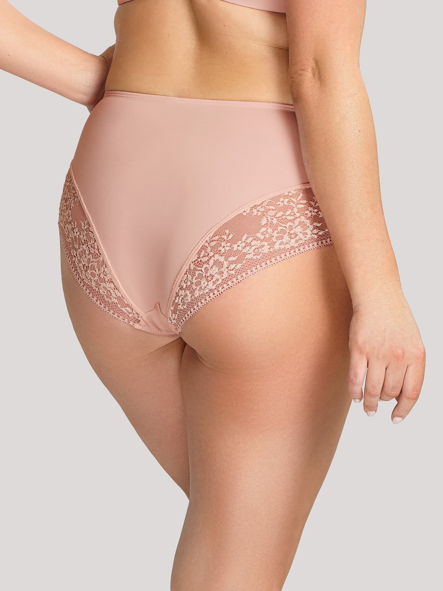 Roxie Misty Rose High Waist Brief 2