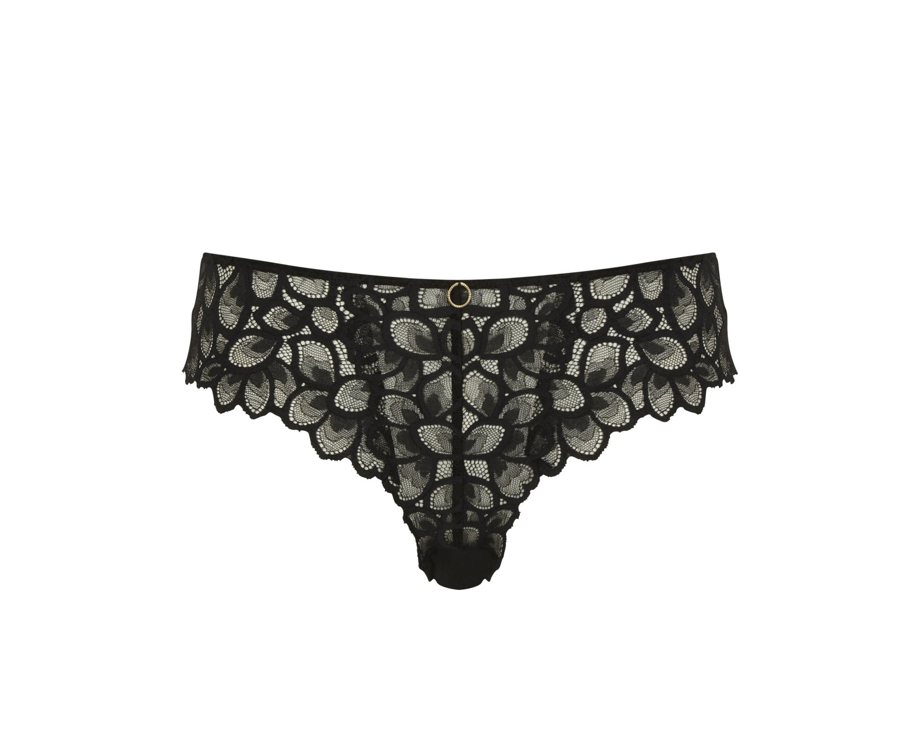 Classic Briefs with Vegetable Embroidery Allure Black/Latte