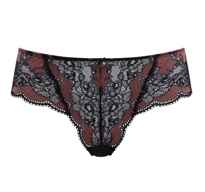 Clara Black/Fig Classic Brief