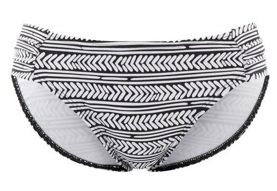 Classic Swim Brief Hattie Black/White
