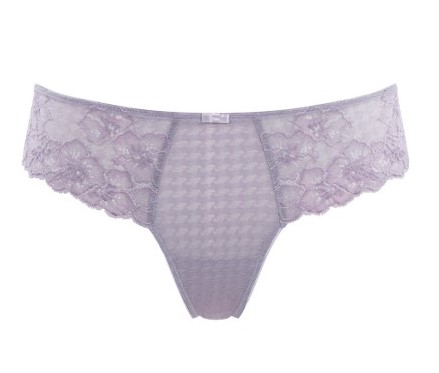 Cueca Tanga Rendada Envy Lilac