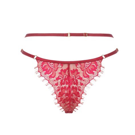 Forever Young Red Lace Thong Brief 1
