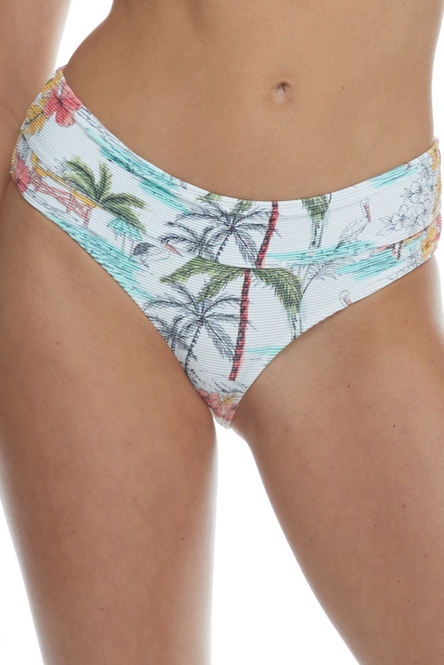 Medium Waist Classic Swim Brief Azur Hazel