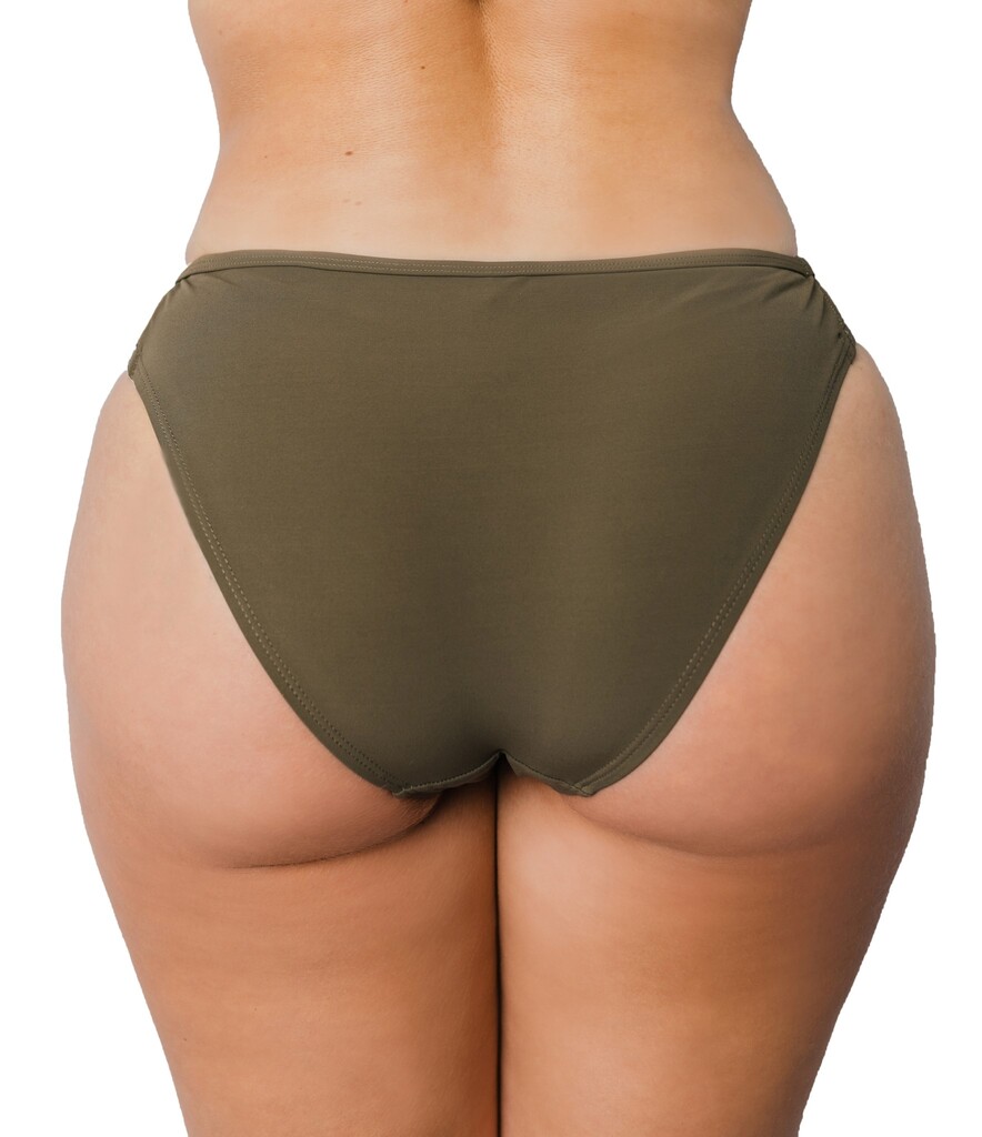 Braguita de Baño Clásica con Abertura Lateral Icon Olive 2