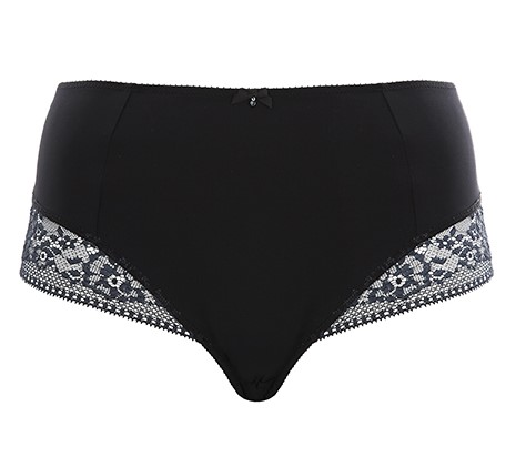 Roxie Black High Waist Brief