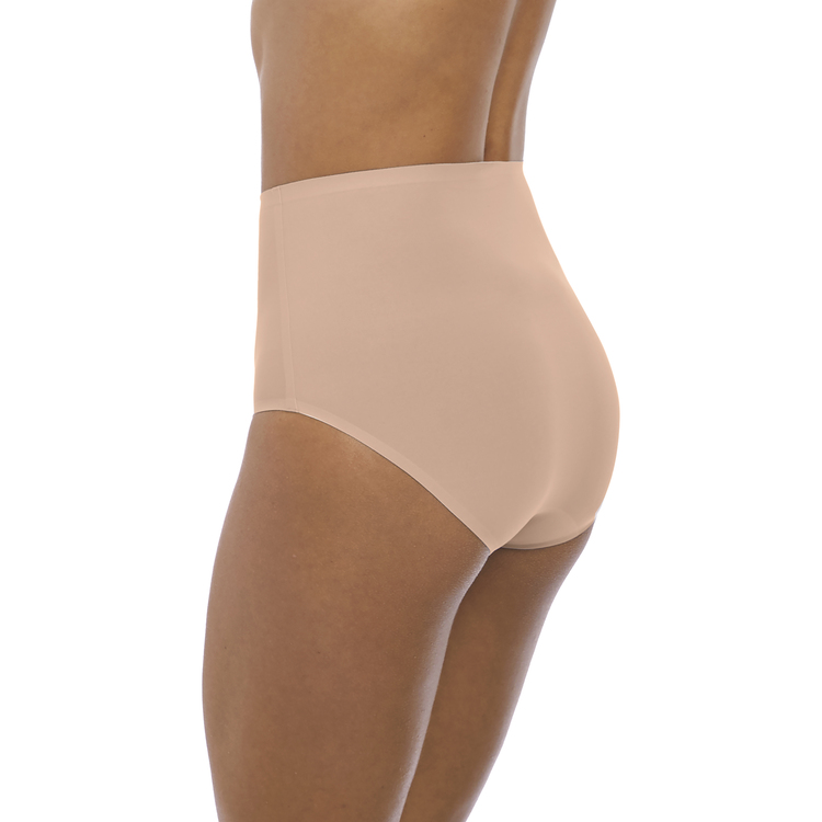 Braguita de Cintura Alta One Size Sin Costuras Smoothease Beige 1