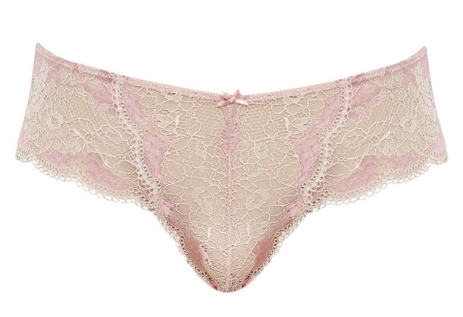 Clara Pink/Champagne Classic Brief