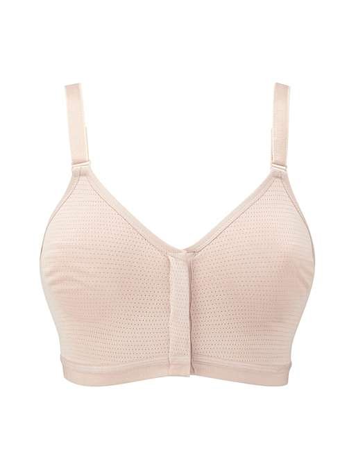 Silver Post-Surgical Bra