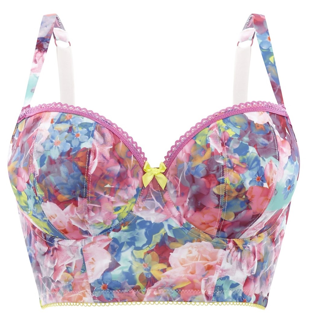 Semi Corpiño de Copa Moldeada Balconnet Breeze Floral Print