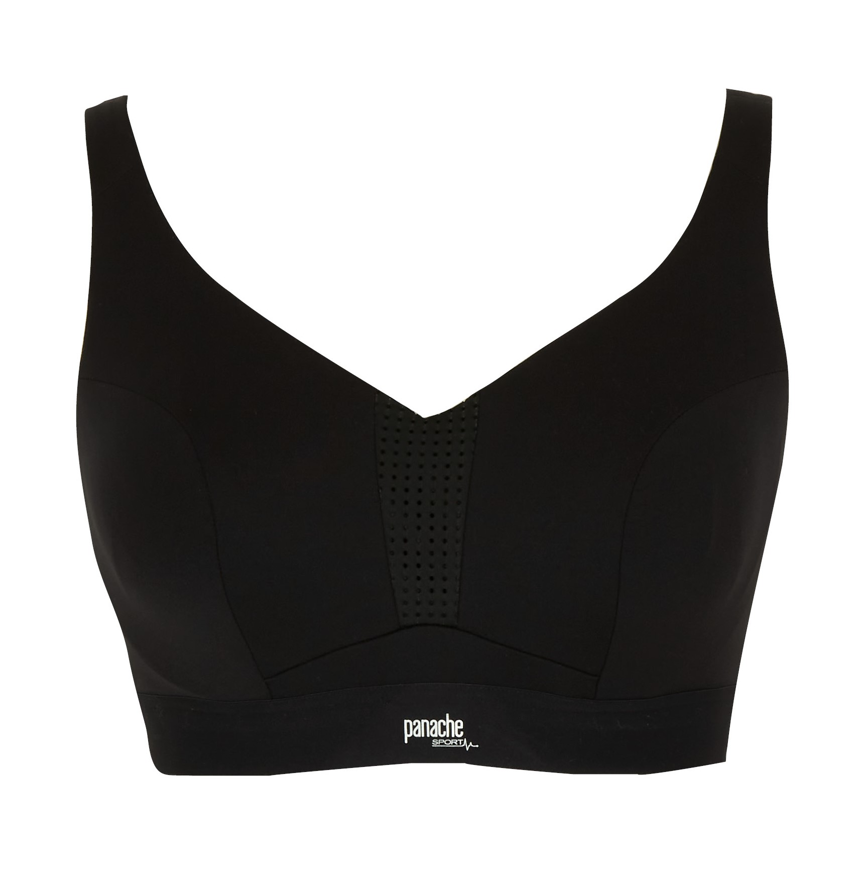 Sujetador Deportivo de Copa Suave Con Aros Ultra Perform Negro
