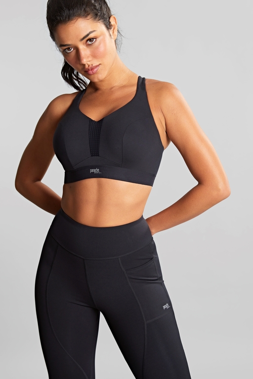 Non-padded Wired Sports Bra Ultra Perform Black 2