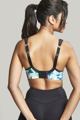 Wired Moulded Sports Bra Digital Bloom 3