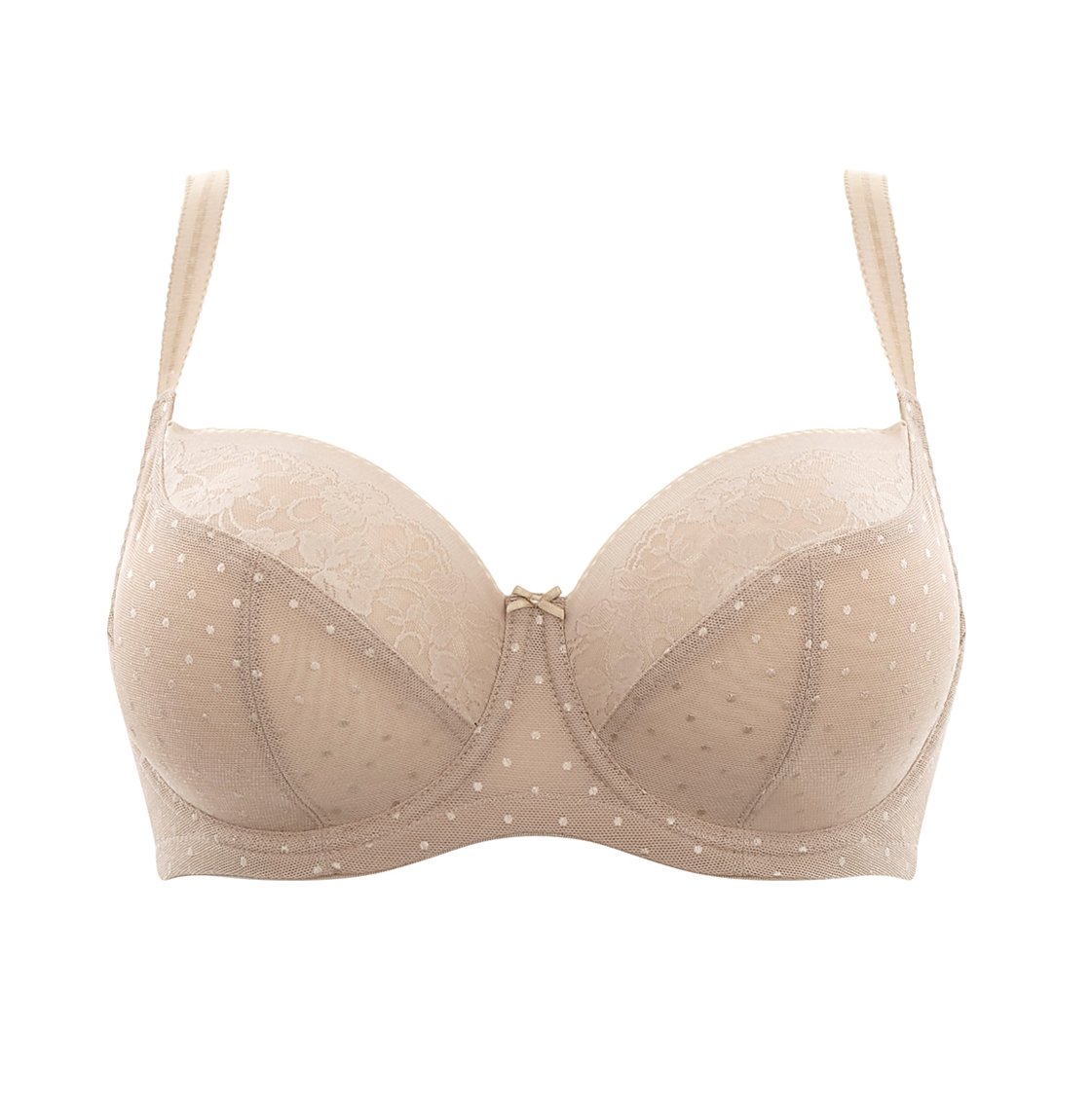 Sujetador Balconnet de Copa Suave Olivia Beige