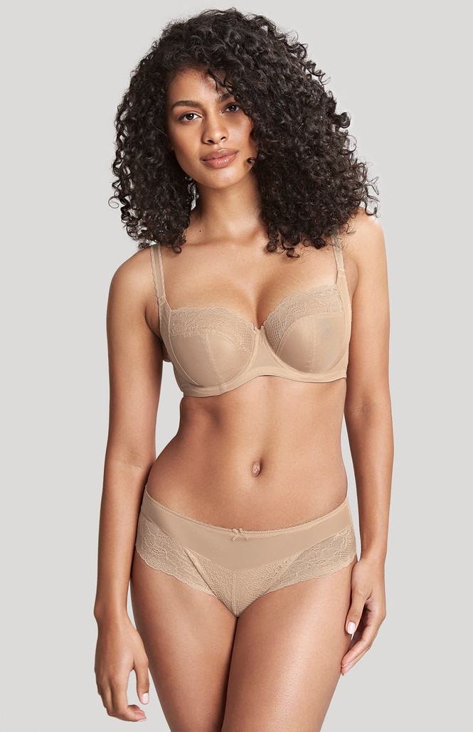 Non-padded Balconnet Bra Jasmine Caramel 2