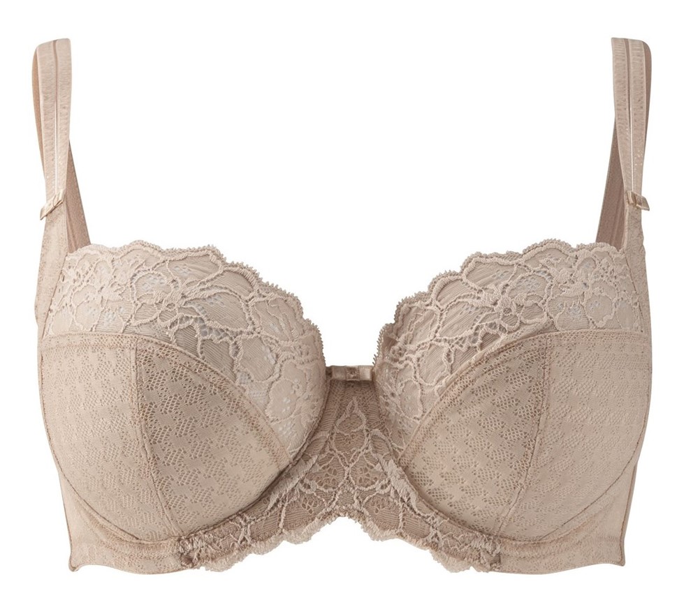 Soutien Balconnet de Copa Mole Rendado Envy Bege
