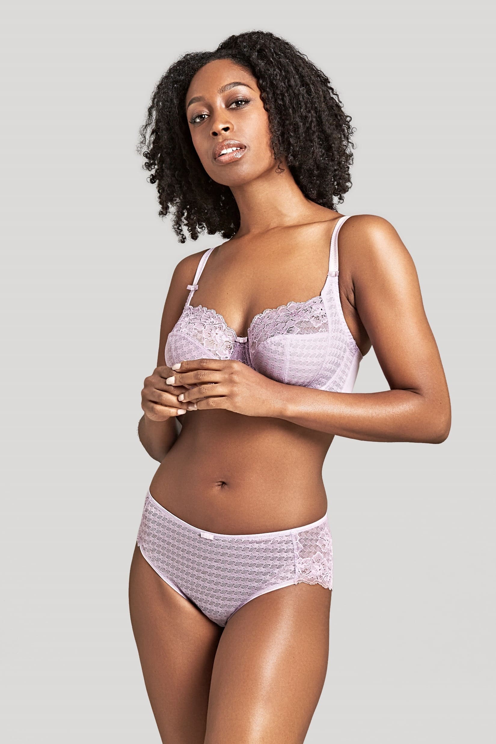 Soutien Balconnet de Copa Mole Rendado Envy Lilac 2