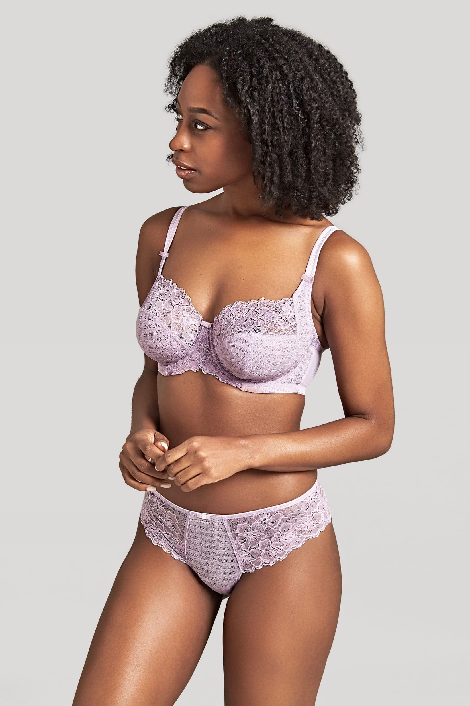 Soutien Balconnet de Copa Mole Rendado Envy Lilac 4