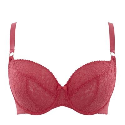 Lana Raspberry Soft Cup Lace Balconnet Bra