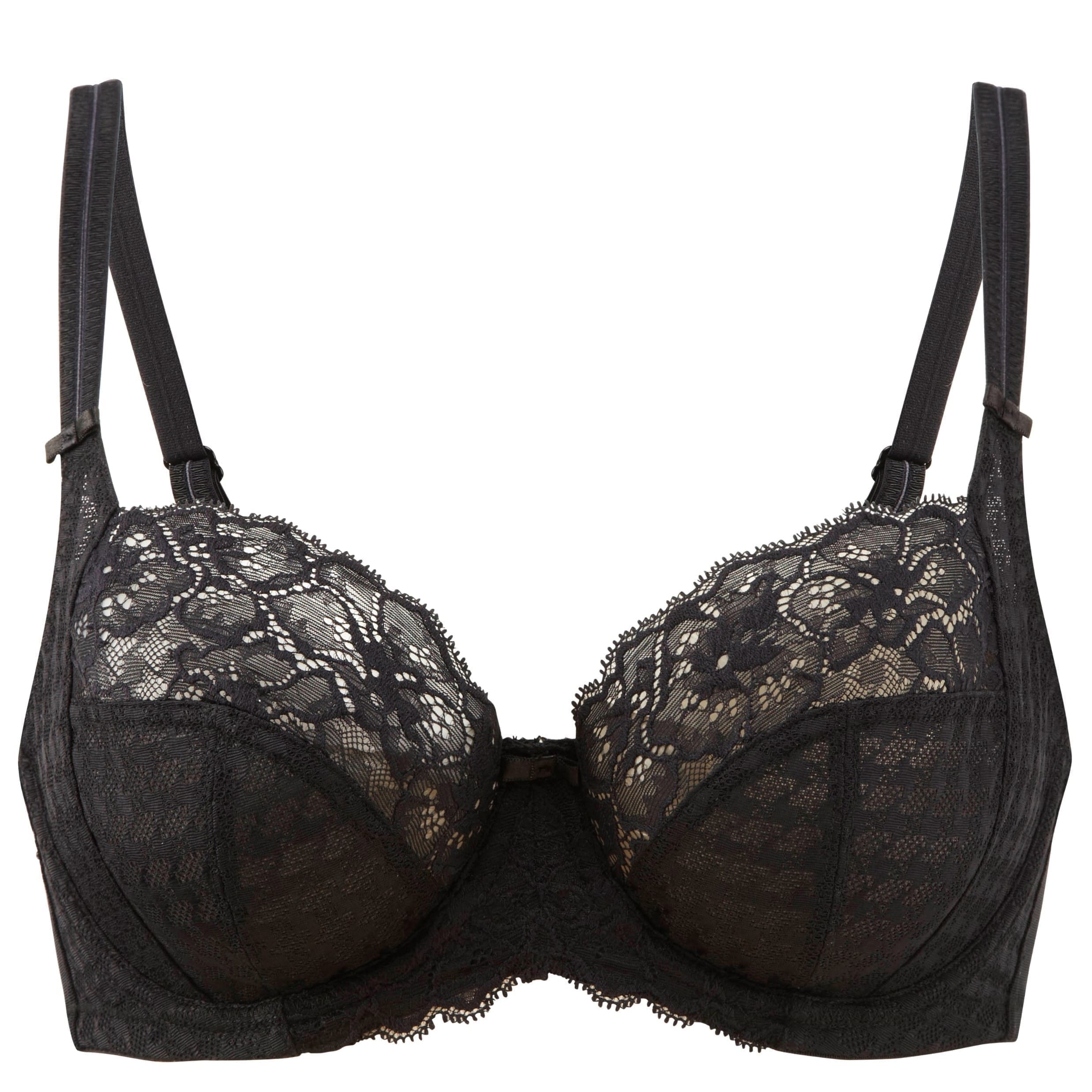 Soutien Balconnet de Copa Mole Rendado Envy Preto