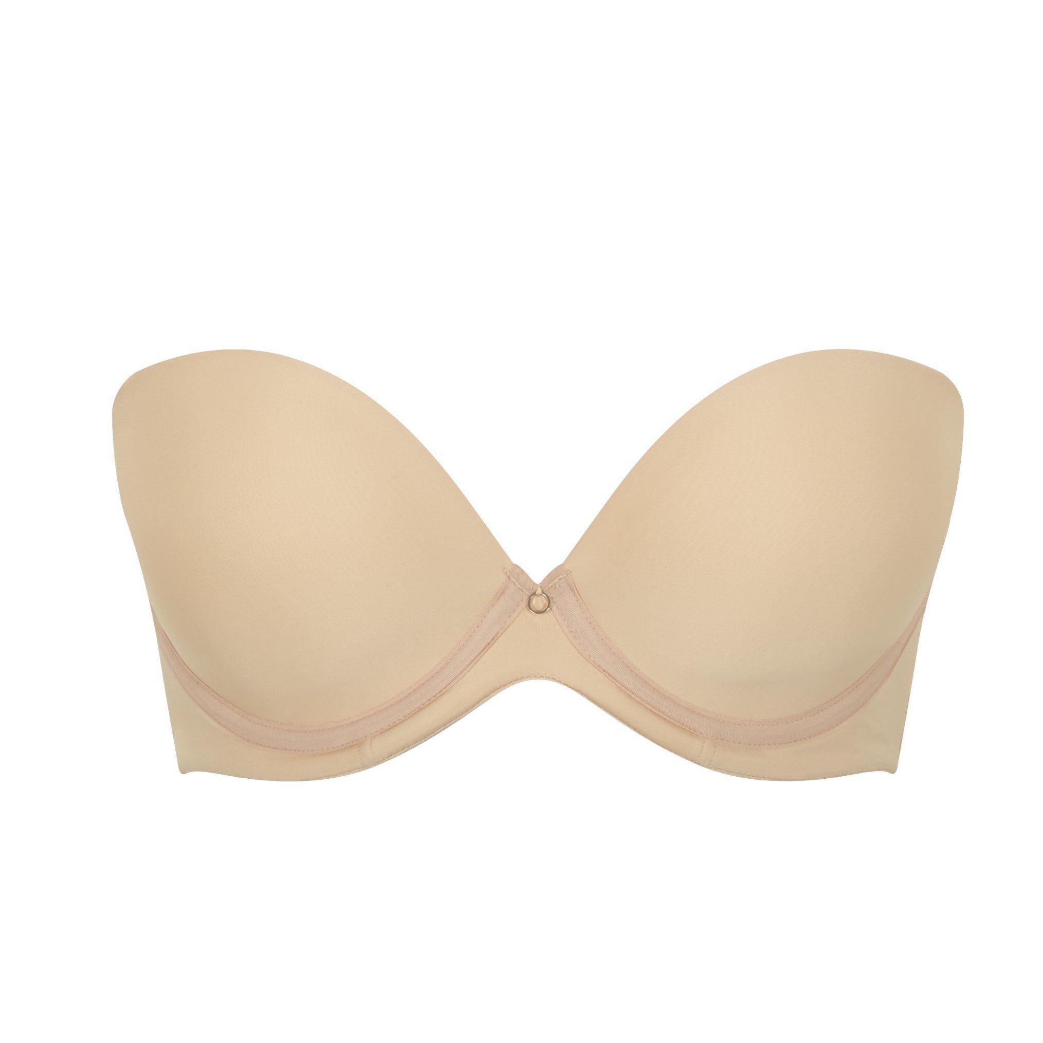 Faith Plunge Strapless Nude Bra