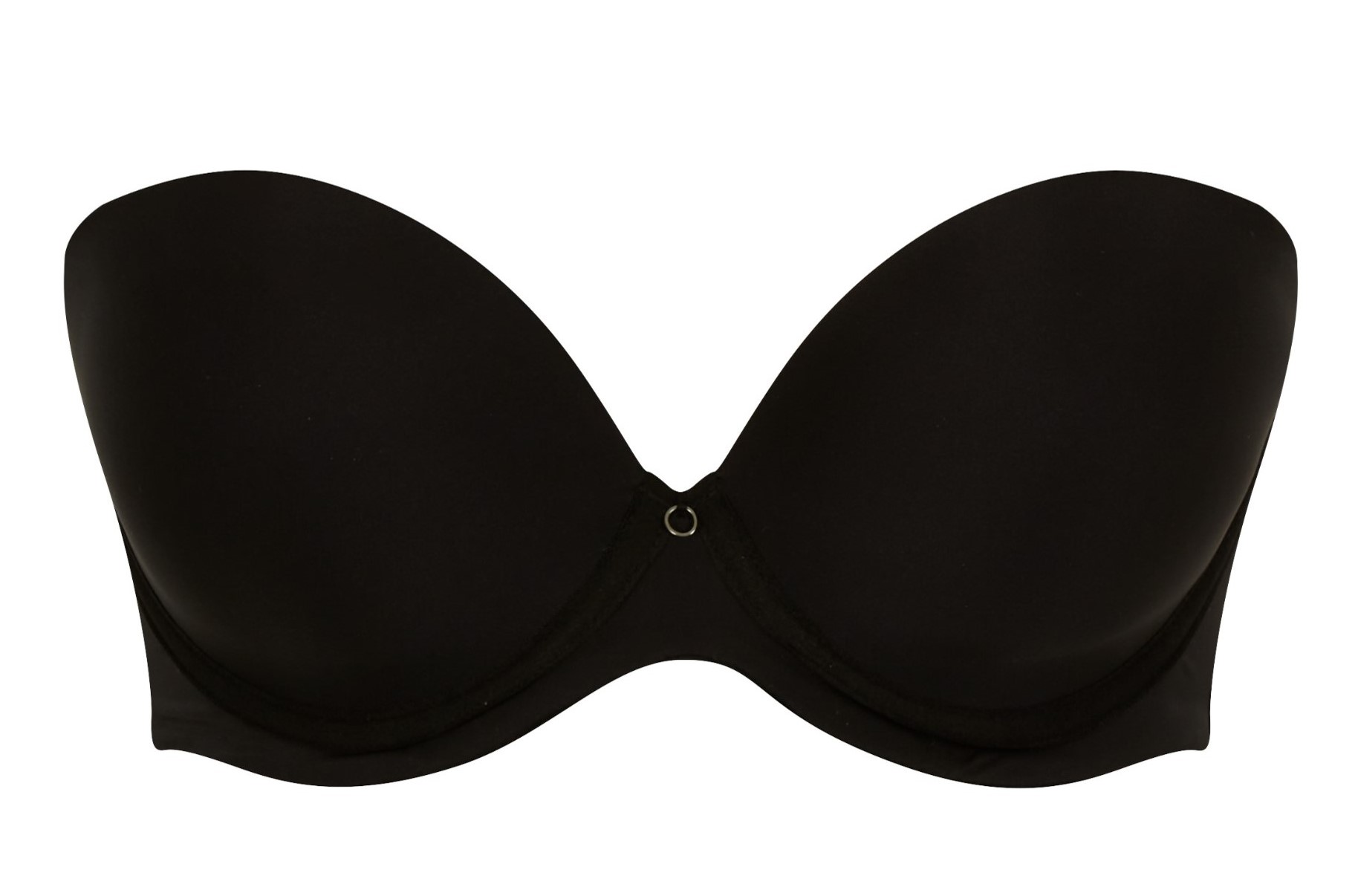 Sujetador Sin Tirantes Escotado Faith Noir