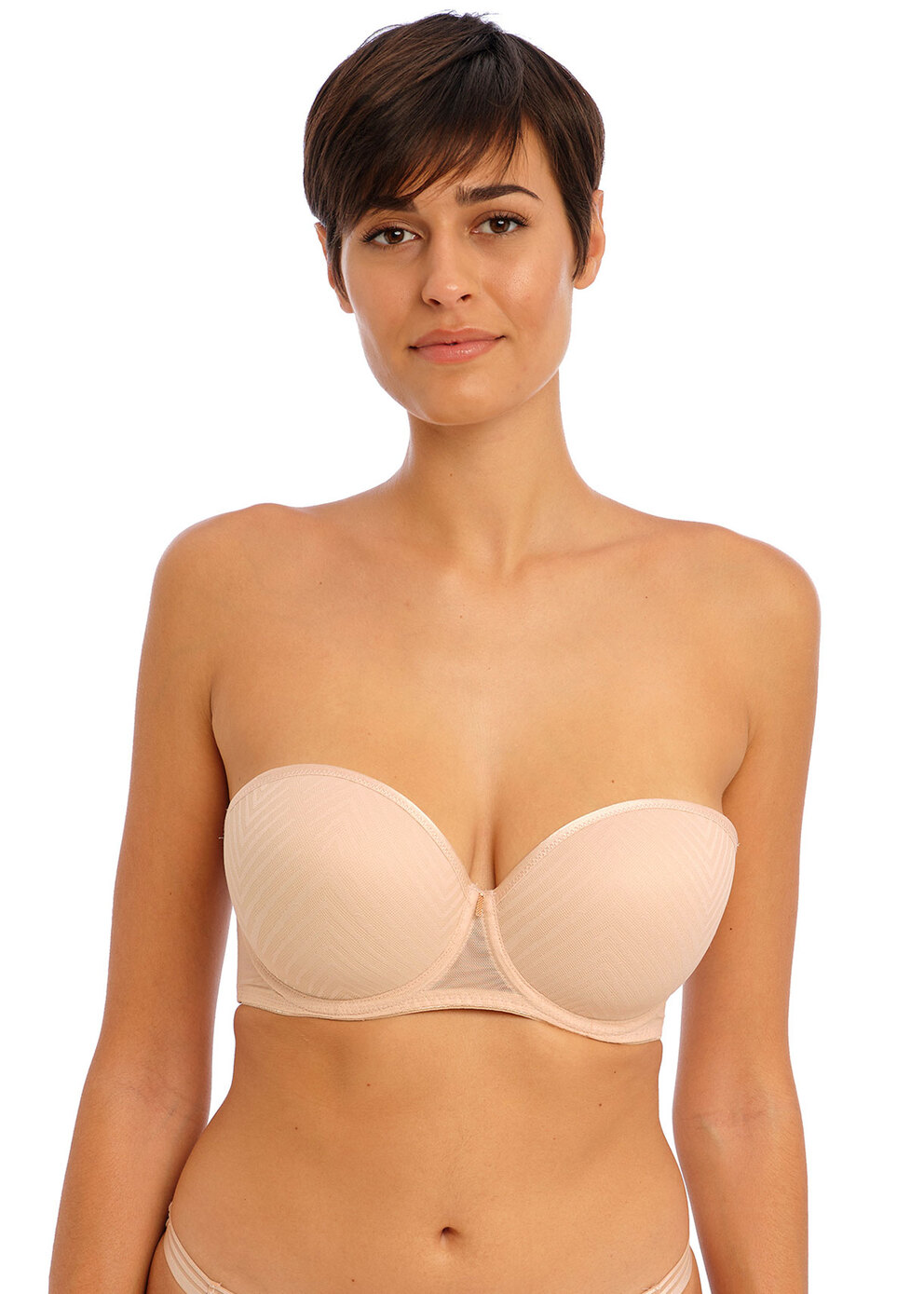 Soutien Cai-cai com Decote Coração Tailored Beige 1