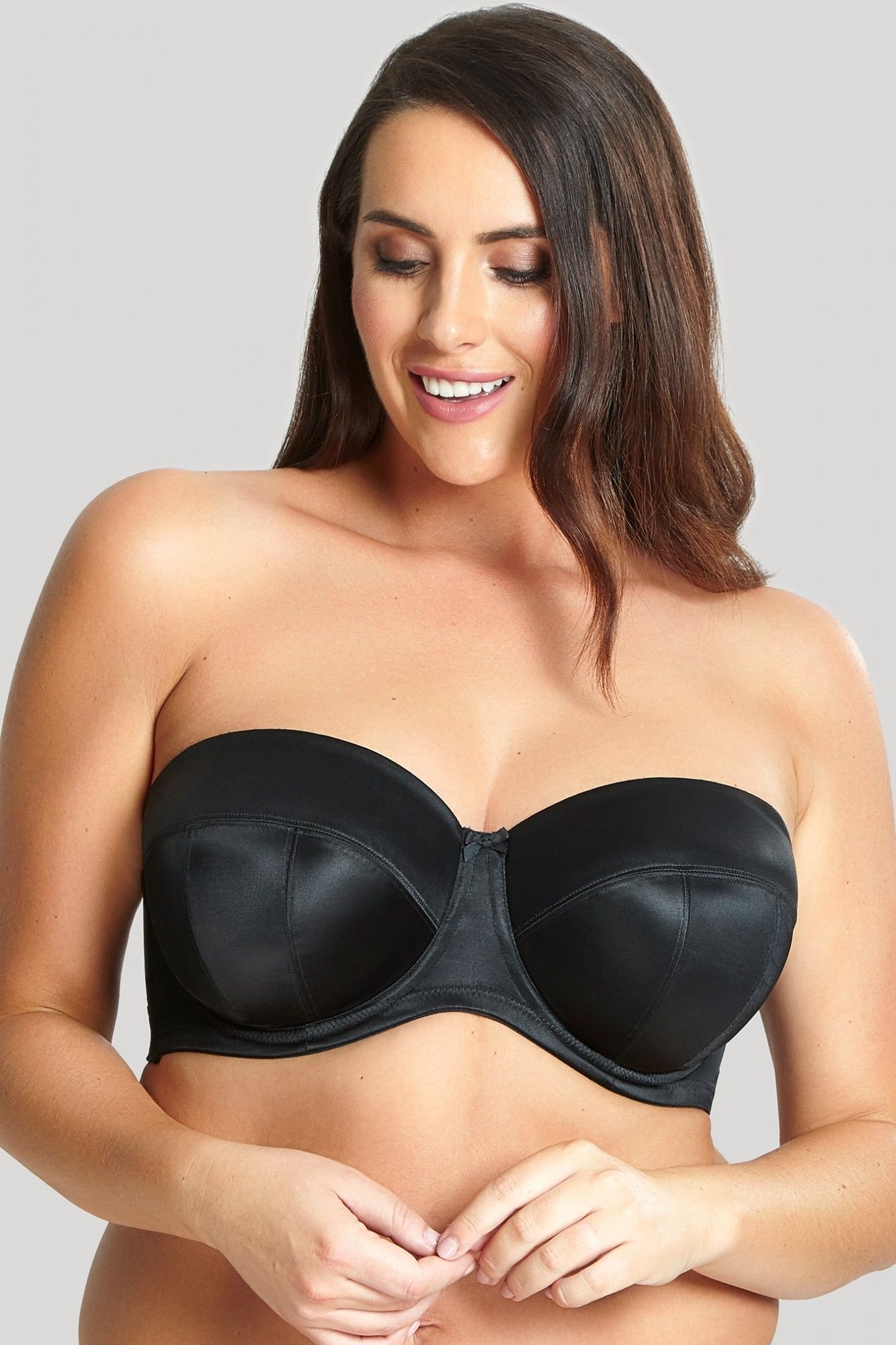 Dana Black Balconnet Strapless Bra 1