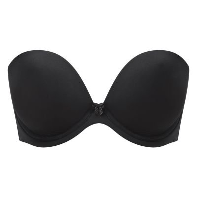 Sujetador Sin Tirantes Escotado Koko Strapless Negro