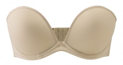 Multiway Nude Plunge Strapless Bra with Padding