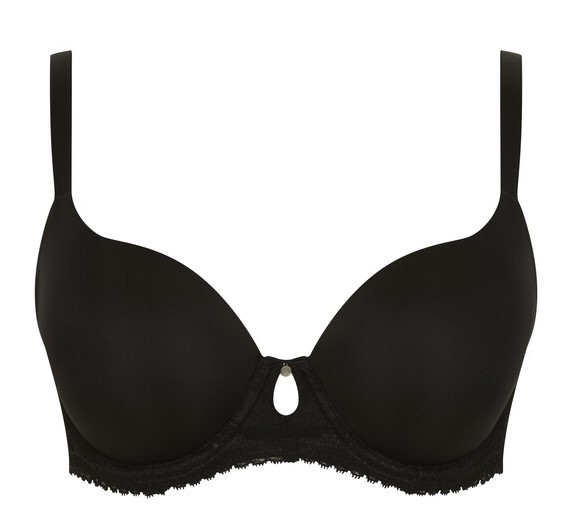 Soutien Balconnet de Copa Moldada Alexis T-Shirt Bra Preto