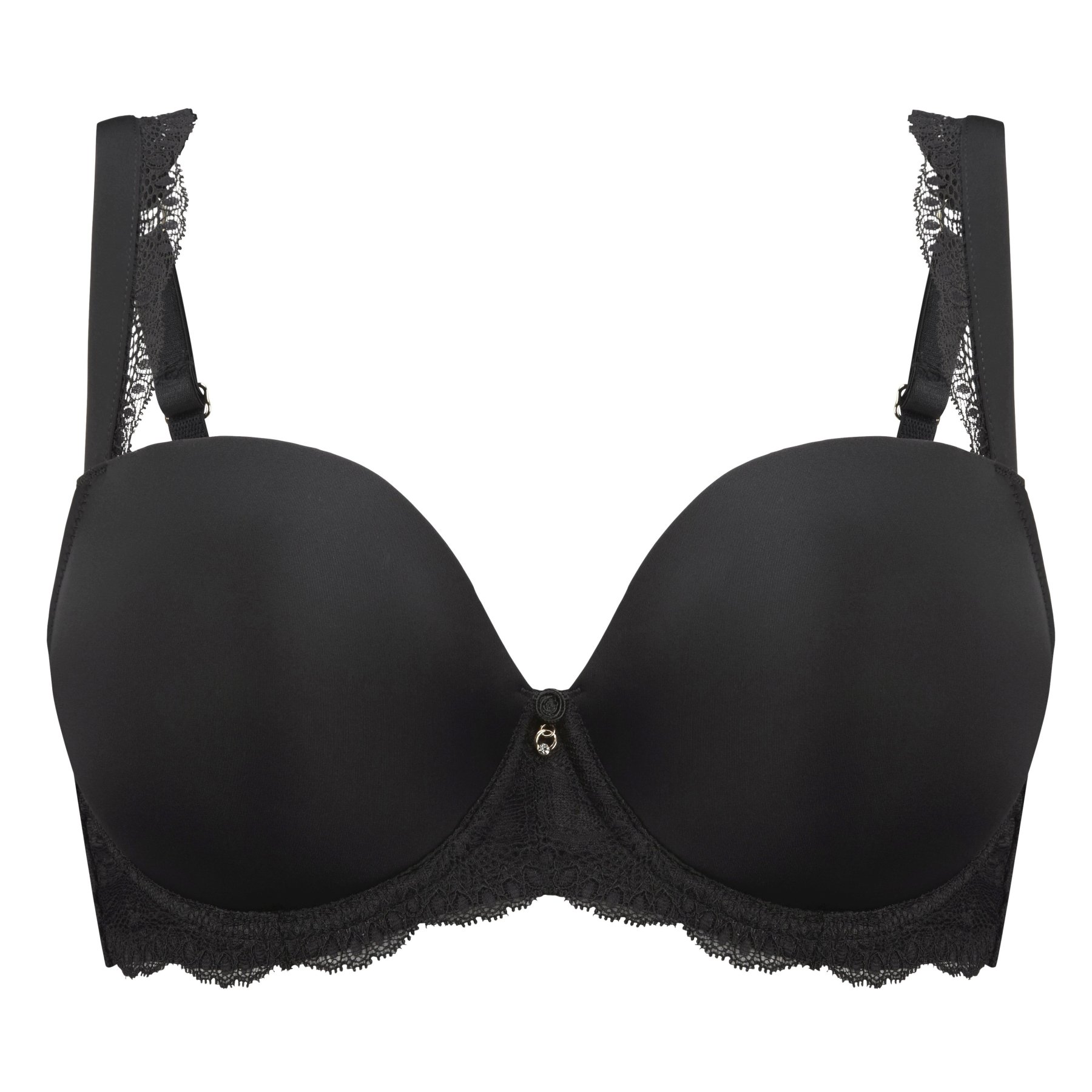 Ardour Sweetheart Black Moulded Cup Bra