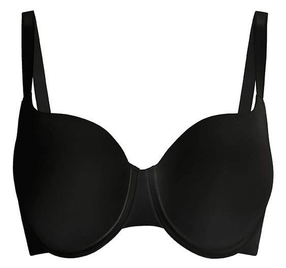 Soutien Full Cup de Copa Moldada Elan T-shirt Preto