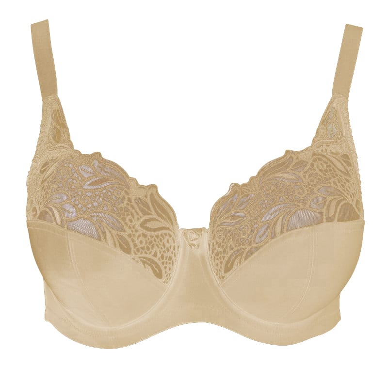 Sujetador Full Cup de Copa Suave Con Aros Melody Beige