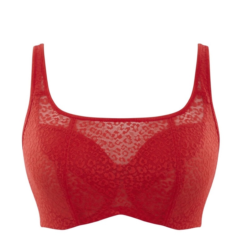 Soutien Crop Top de Copa Mole Sofia Scarlet