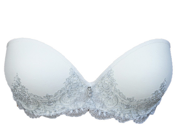 Soutien Cai-Cai Decotado com Push Up Duplo Heritage Silver