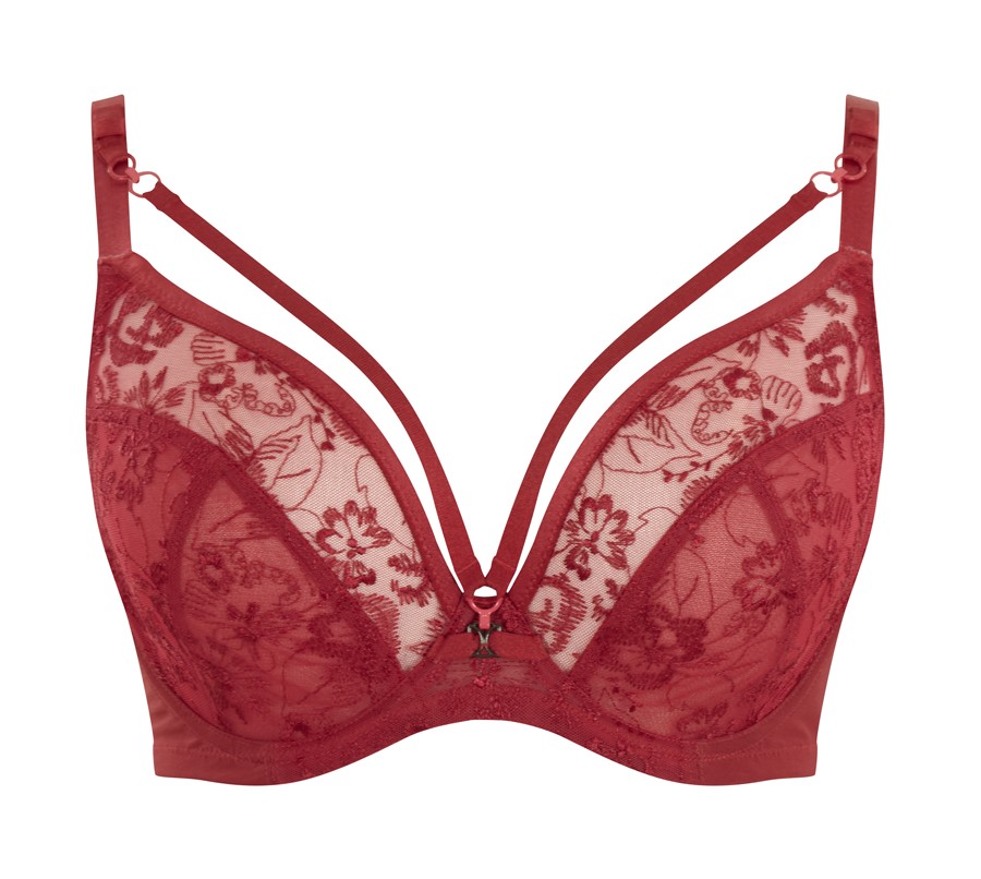 Soutien Decotado de Copa Mole com Decollete Yasmin Ruby
